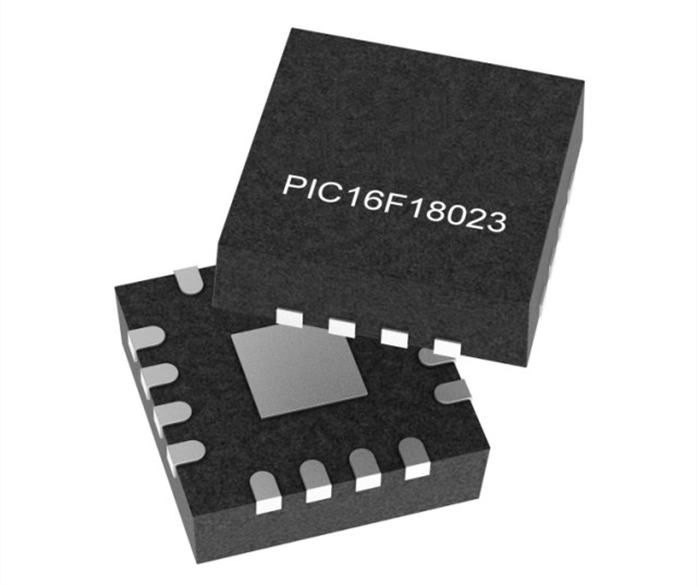 Microchip PIC16F18023-I/MG MCU：32MHz、8位PIC16F微控制器（3.5KB閃存）QFN-16